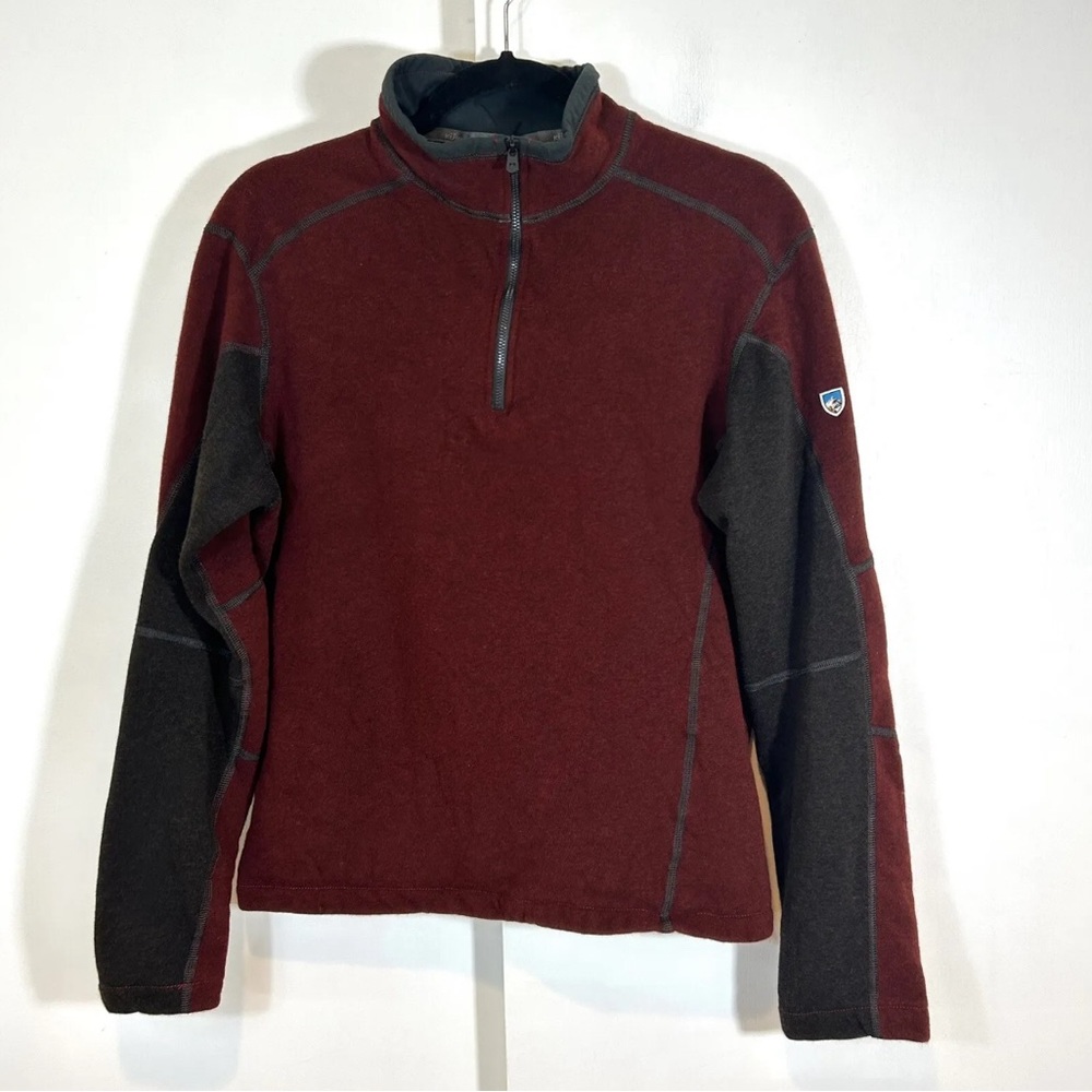 KUHL 1/4 Zip Revel Fleece Pullover Sweater Jacket
